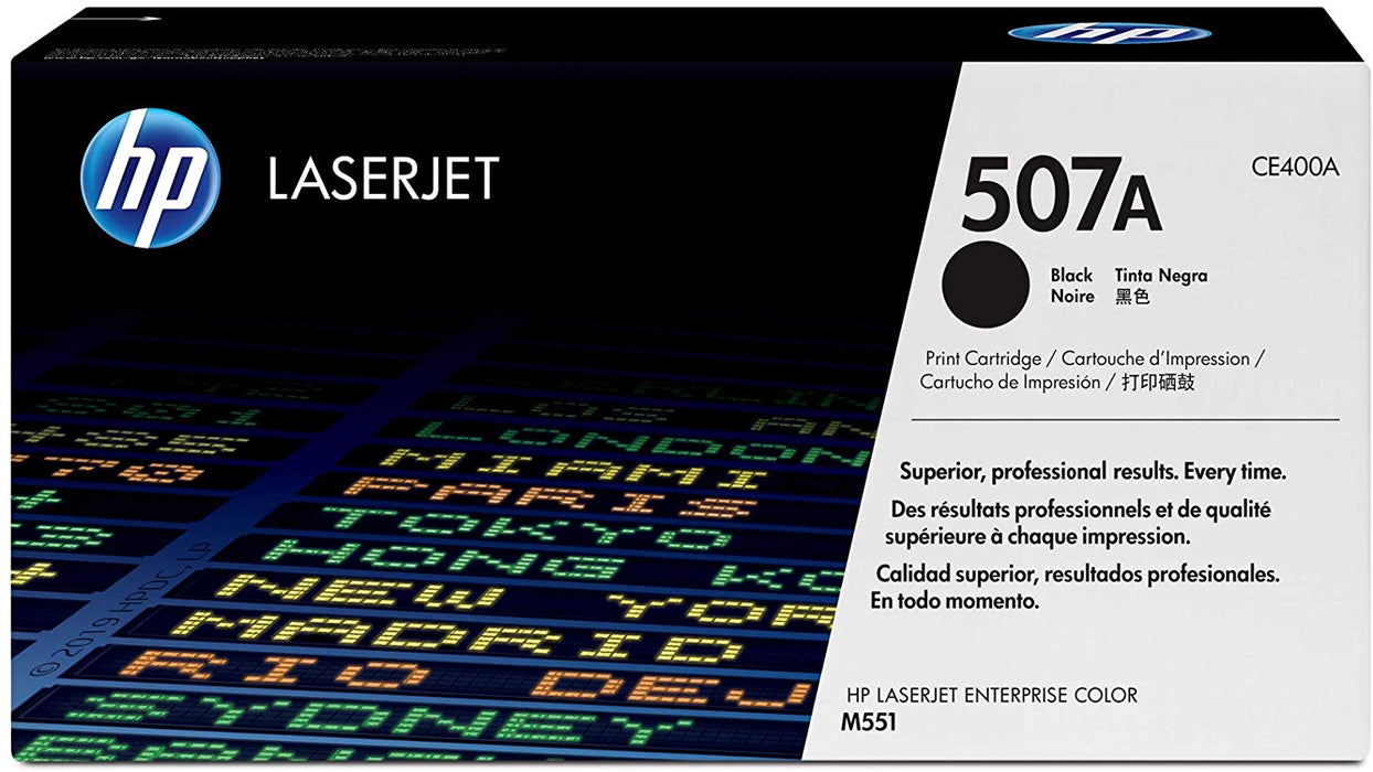 HP 507A | CE400A | Toner Cartridge | Black