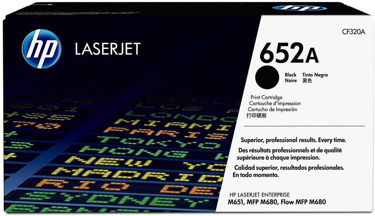 HP 652A | CF320A | Toner Cartridge | Black