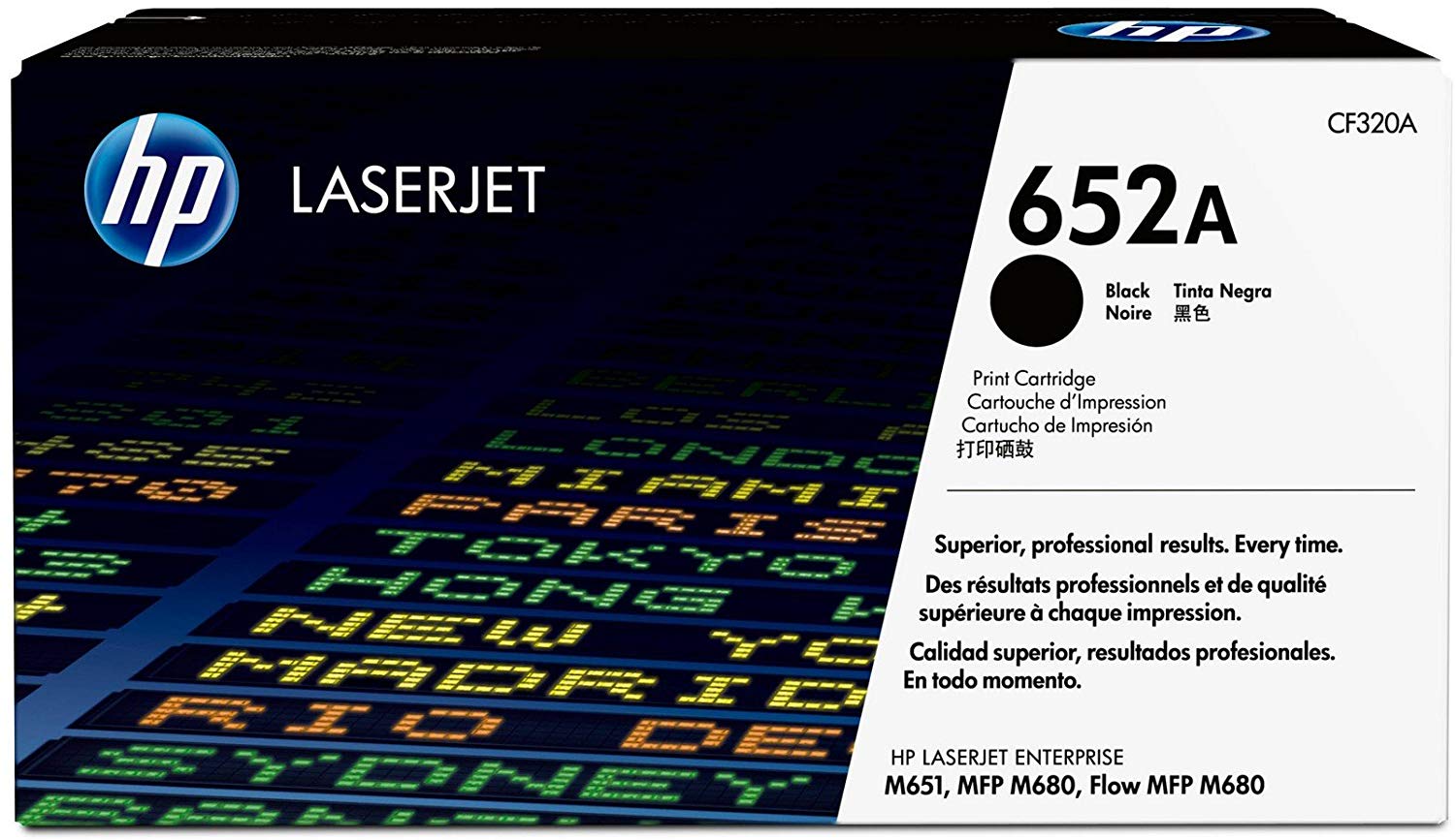 HP 652A | CF320A | Toner Cartridge | Black