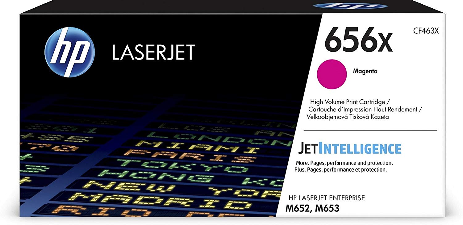 HP 656X | CF463X | Toner Cartridge | Magenta | High Yield