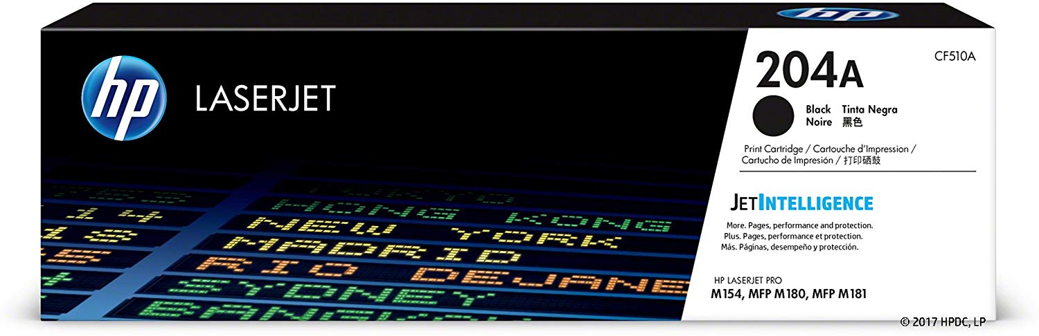 HP 204A | CF510A | Toner Cartridge | Black