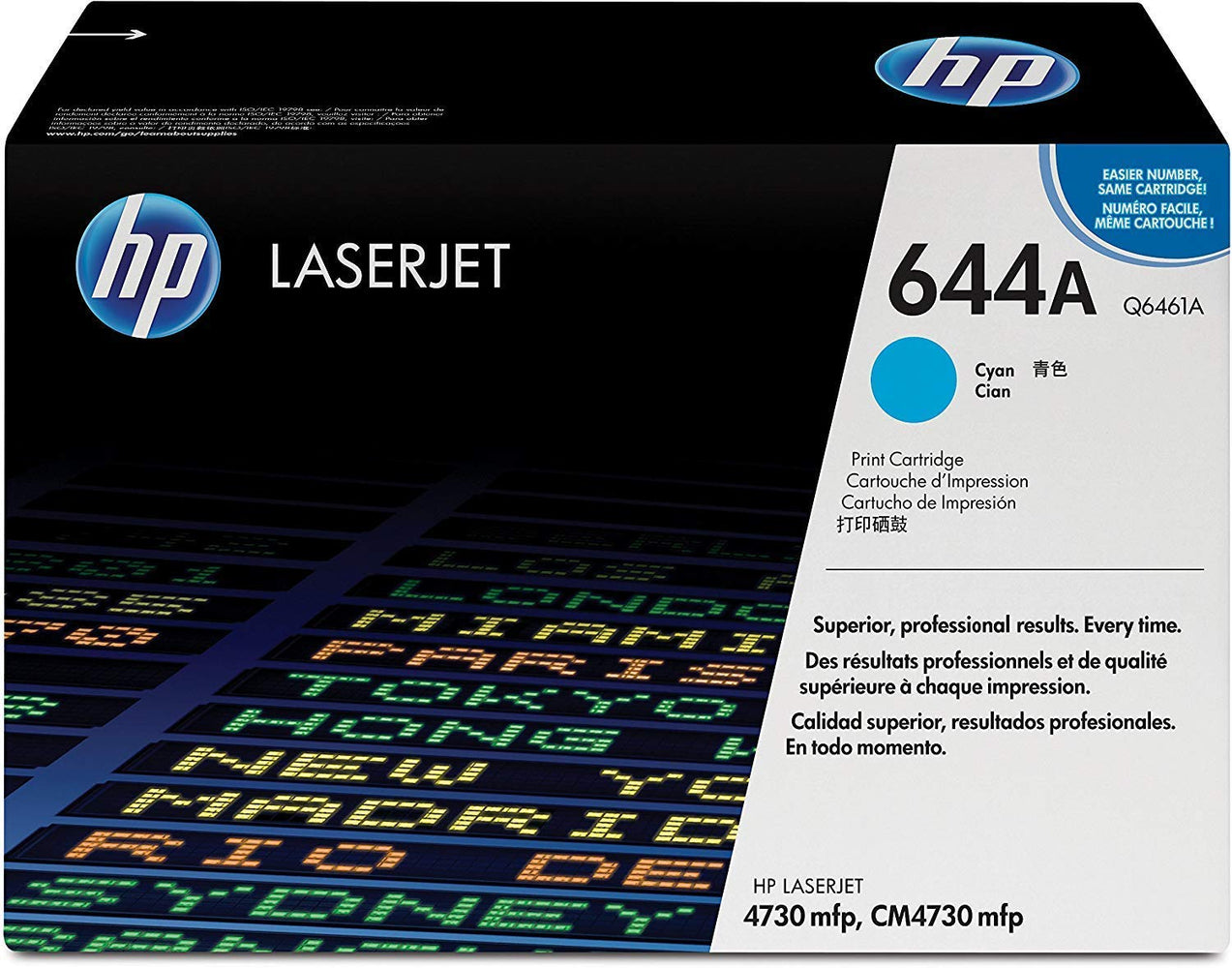 HP 644A | Q6461A | Toner Cartridge | Cyan