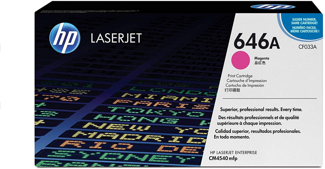 HP 646A | CF033A | Toner Cartridge | Magenta