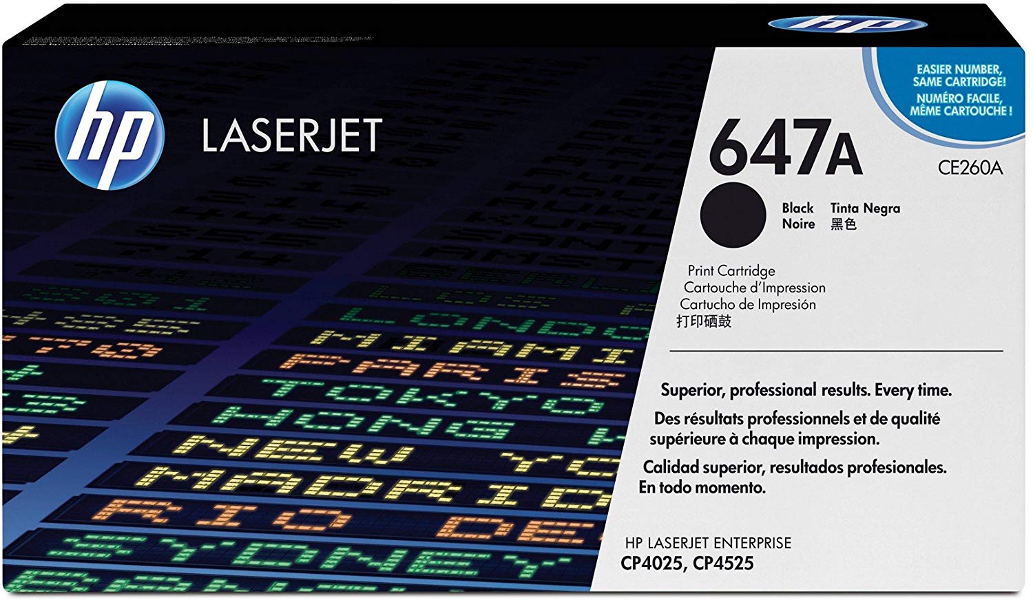 HP 647A | CE260A | Toner Cartridge | Black