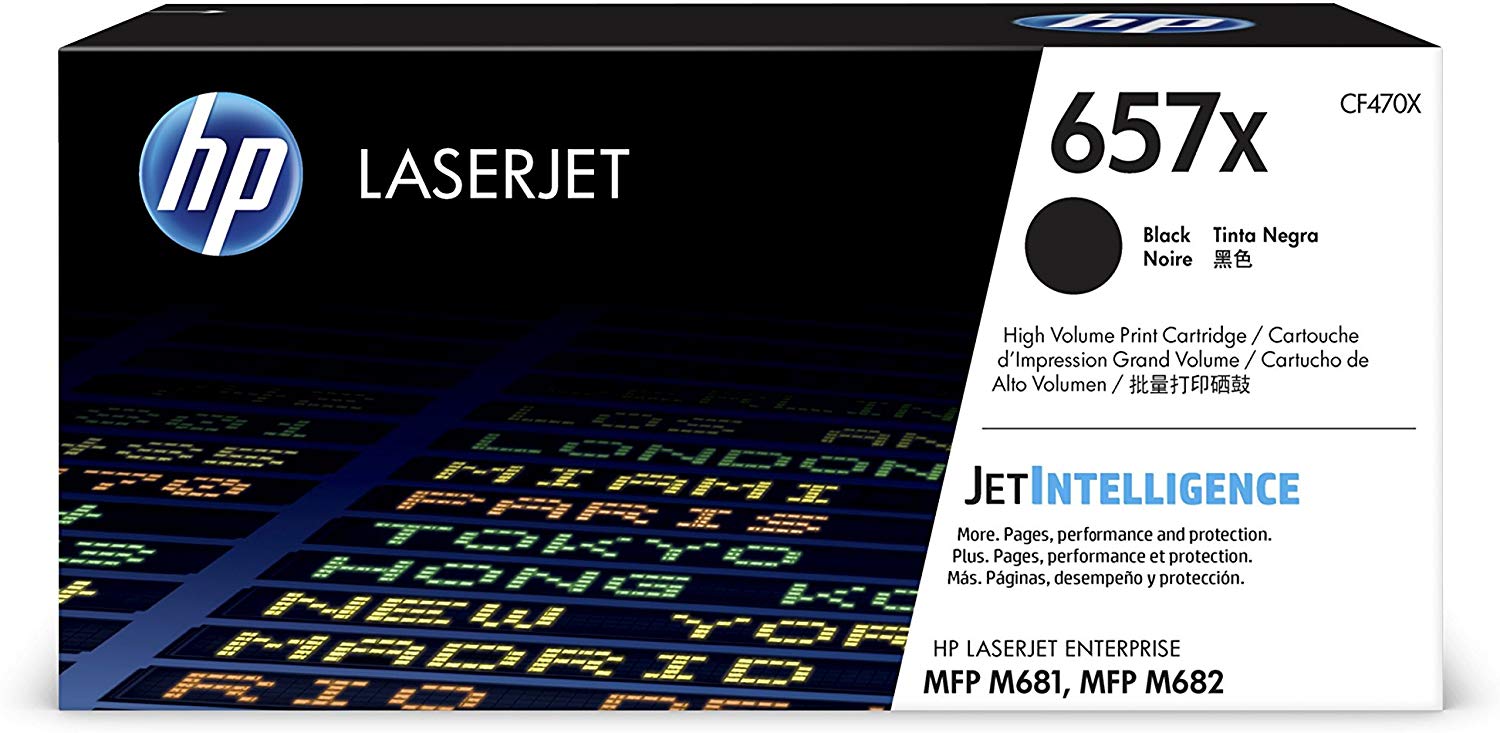 HP 657X | CF470X | Toner Cartridge | Black | High Yield