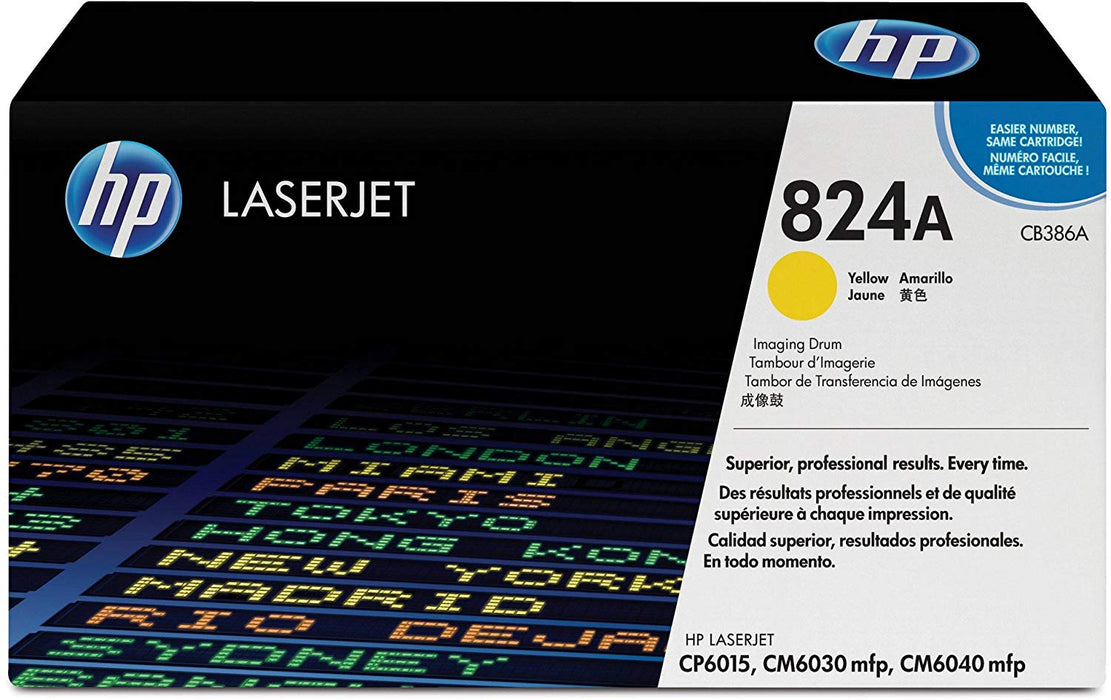 HP 824A | CB386A | Toner Cartridge | Yellow Image Drum