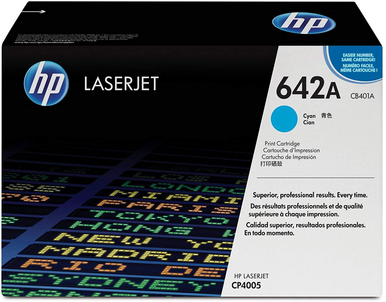 HP 642A | CB401A | Toner Cartridge | Cyan