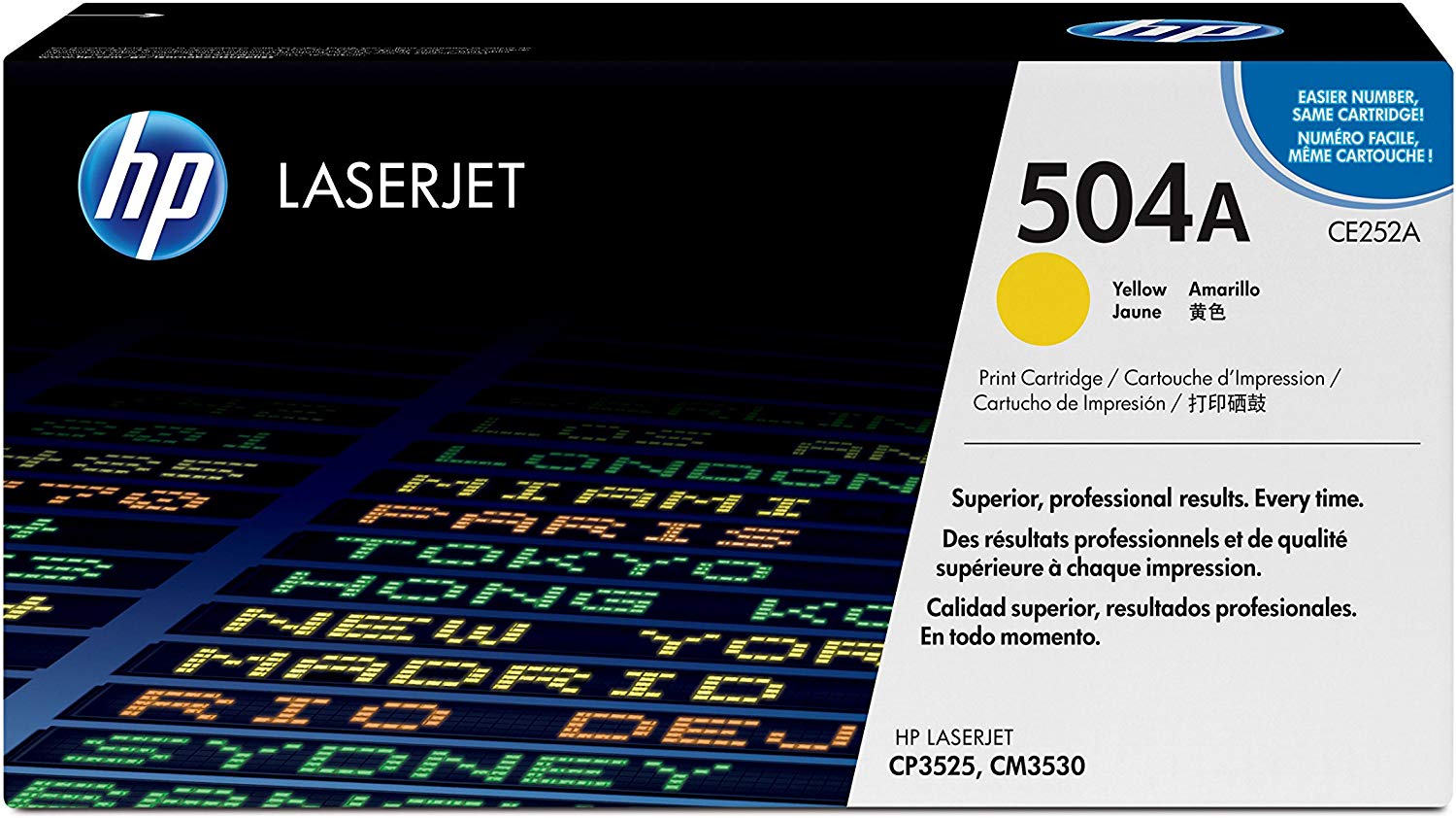 HP 504A | CE252A | Toner Cartridge | Yellow