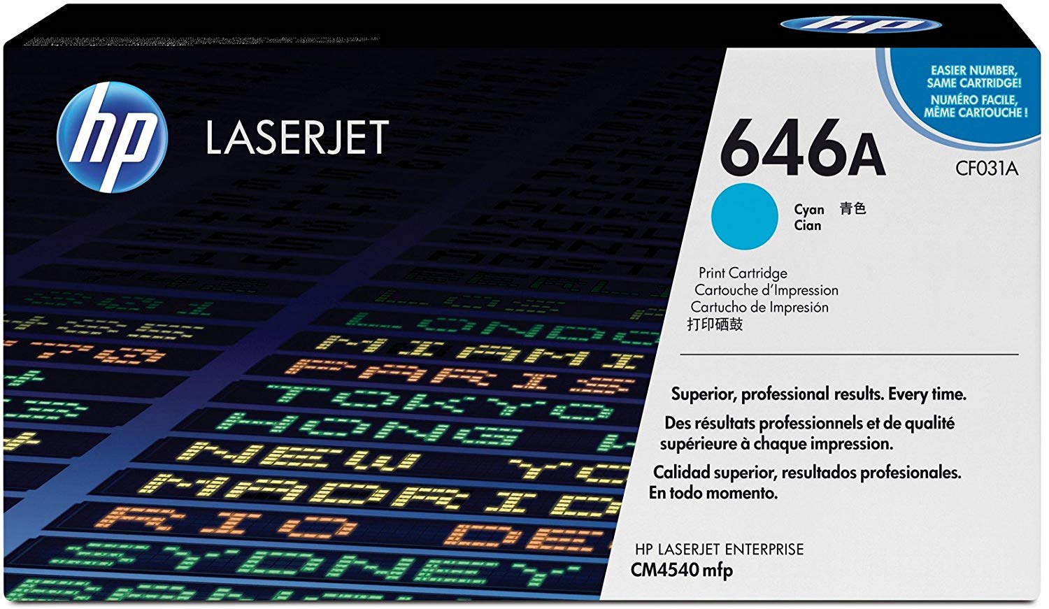 HP 646A | CF031A | Toner Cartridge | Cyan