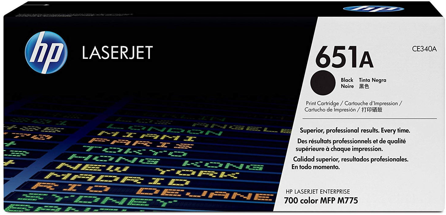 HP 651A | CE340A | Toner Cartridge | Black