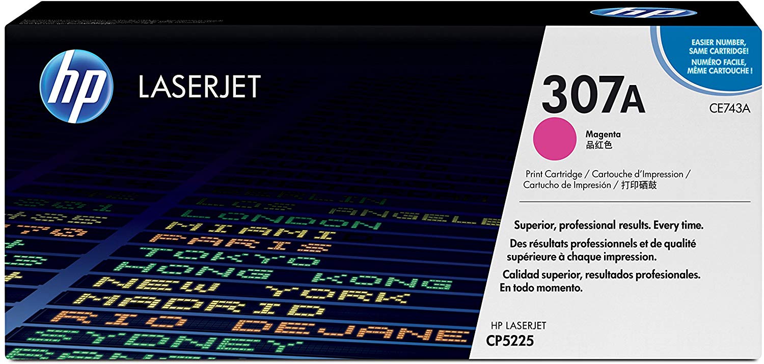 HP 307A | CE743A | Toner Cartridge | Magenta