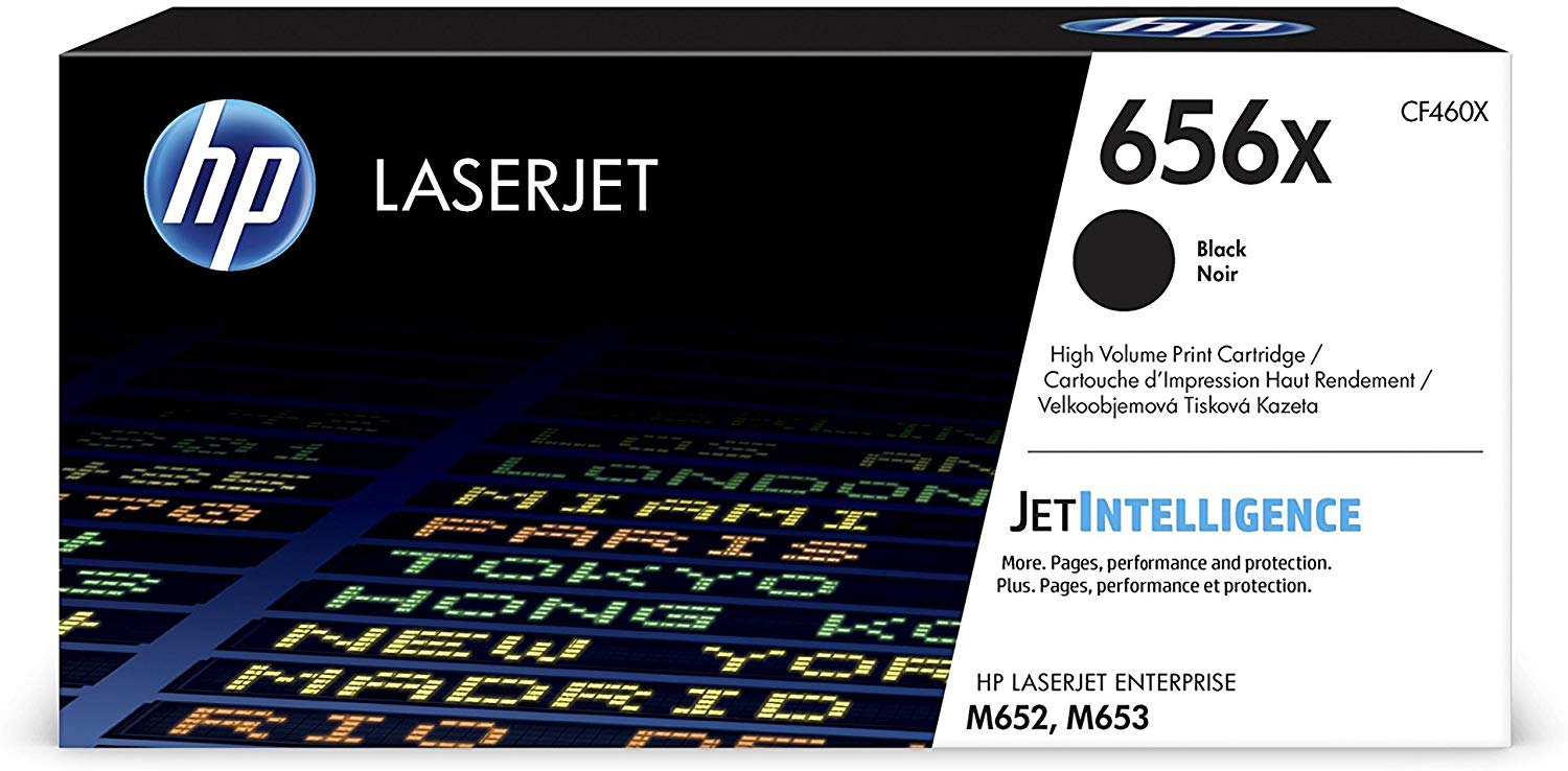 HP 656X | CF460X | Toner Cartridge | Black | High Yield