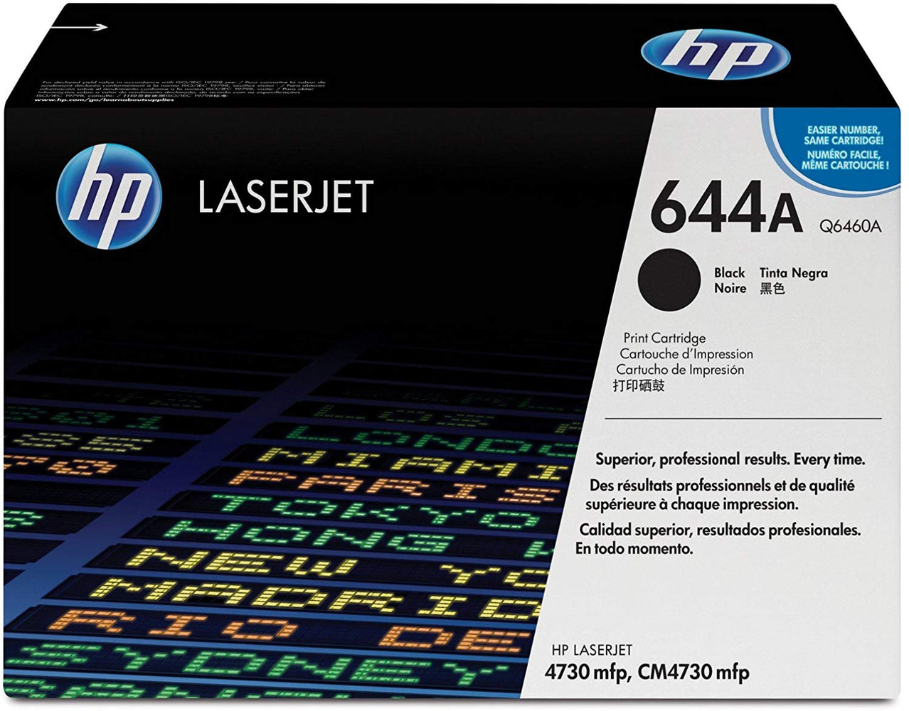 HP 644A | Q6460A | Toner Cartridge | Black