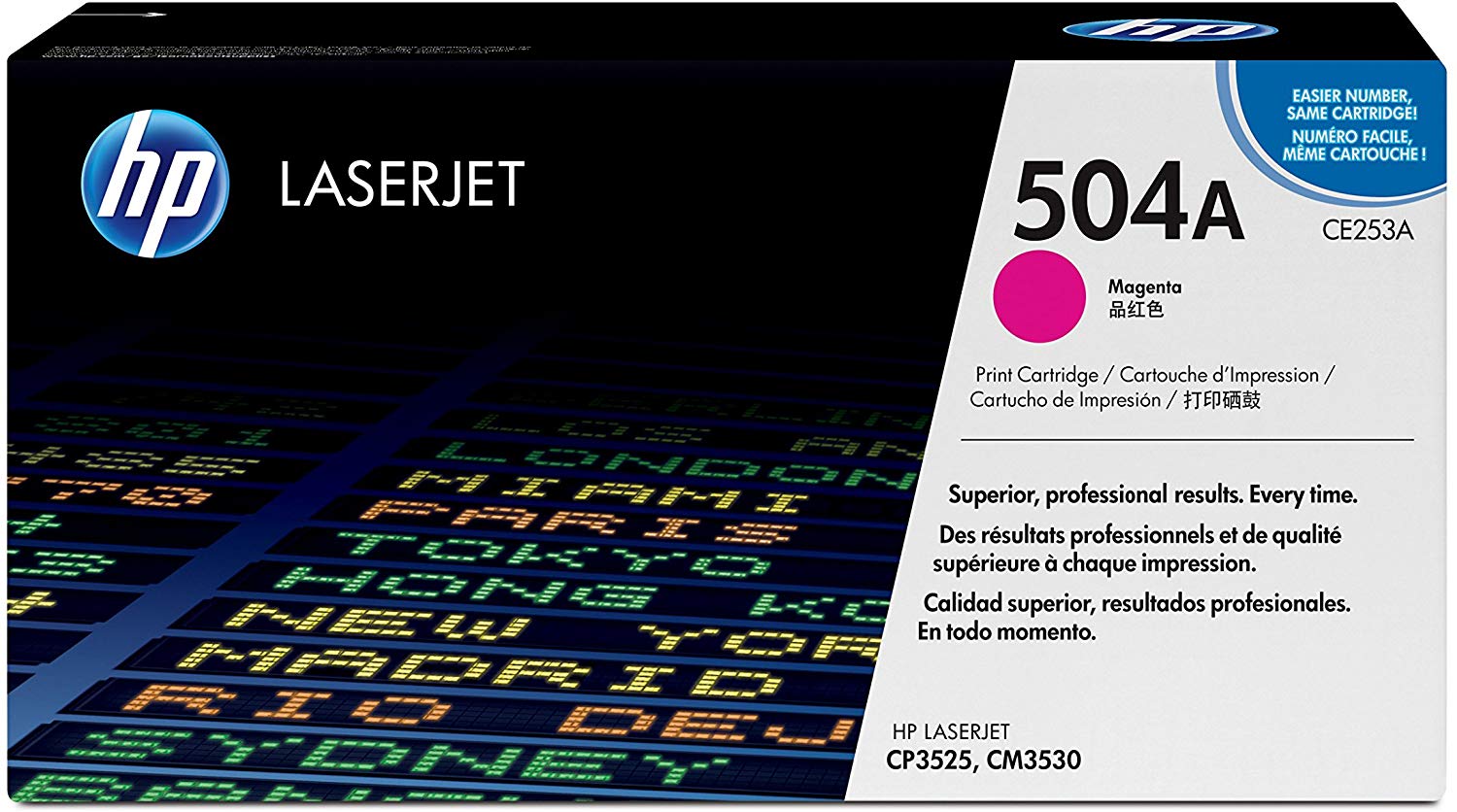 HP 504A | CE253A | Toner Cartridge | Magenta