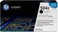 HP 504X | CE250X | Toner Cartridge | Black | High Yield