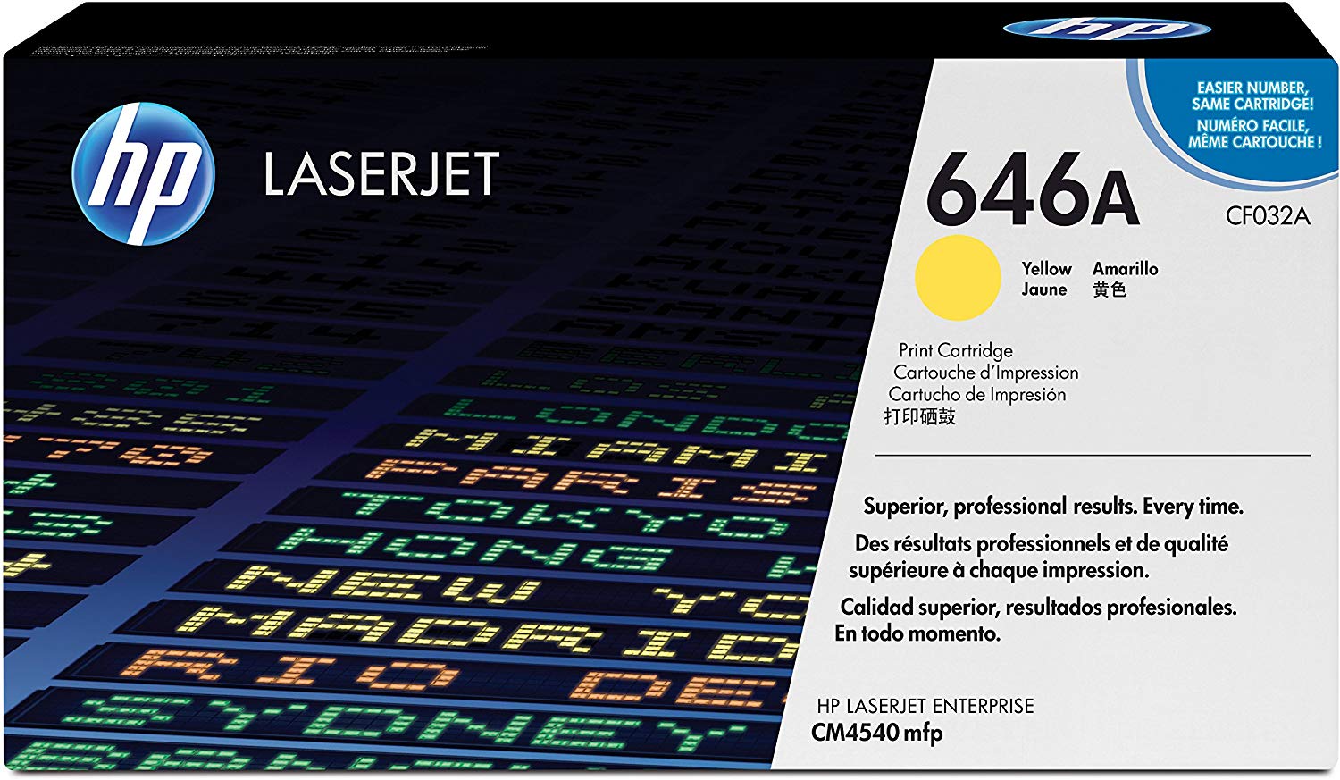 HP 646A | CF032A | Toner Cartridge | Yellow