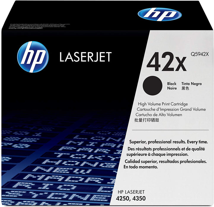 HP 42X | Q5942X | Toner Cartridge | Black | High Yield