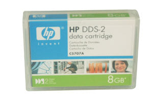 HP C5707A  4mm DDS-2 BackUp Tape Cartridge 120m (4GB/8GB) Retail Pack