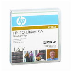 HP C7974A LTO-4 Backup Tape Cartridge (800GB/1.6TB) Retail Pack