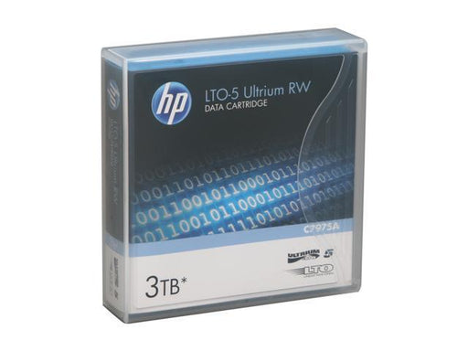 HP C7975A LTO-5 Backup Tape Cartridge (1.5TB/3.0TB) Retail Packaging
