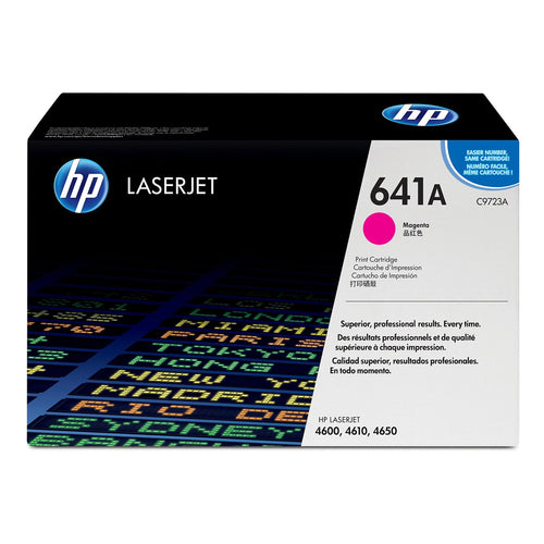 HP 641A, Magenta Original Toner Cartridge (C9723A)