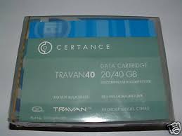 Certance Travan CTM40 Backup Tape 20/40GB