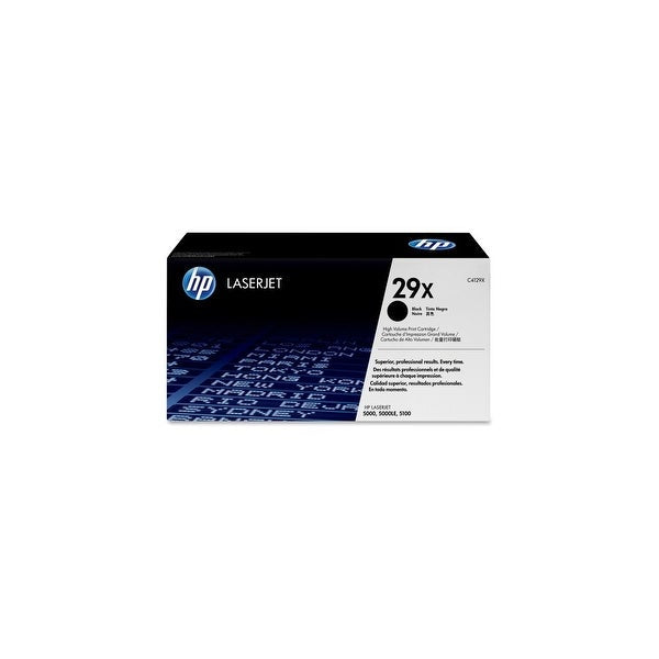 HP 29X, Black Original Toner Cartridge (C4129X)