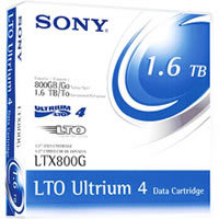 20LTX800G - Sony LTX800G LTO Ultrium 4 Tape Cartridge - LTO Ultrium LTO-4 - 800GB (Native) / 1.6TB (Compressed) - 20 Pack