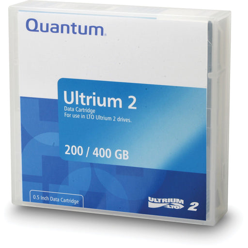 Quantum MR-L2MQN-01-B LTO-2 Backup Tape Cartridge (200GB/400GB) Bulk Pack