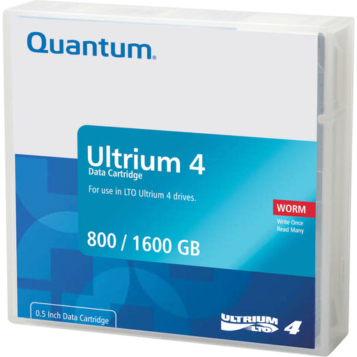 Quantum MR-L4MQN-01 LTO-4 Backup Tape Cartridge (800GB/1.6TB) Retail Pack