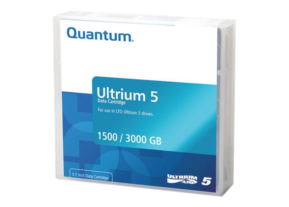 MR-L5MQN-01-10PK - Quantum MR-L5MQN-01-10PK LTO Ultrium 5 Data Cartridge - LTO Ultrium - LTO-5 - 1.50 TB (Native) / 3 TB (Compressed) - 10 Pack