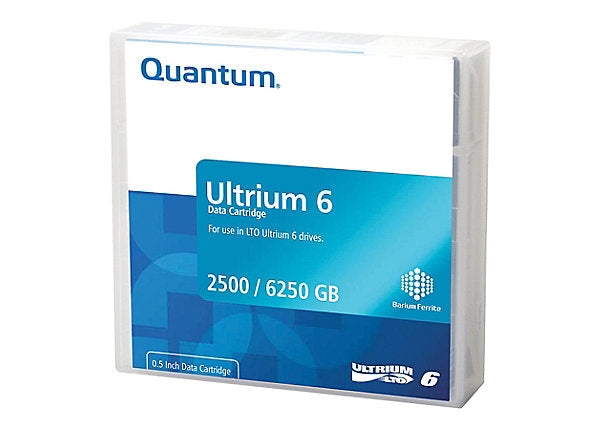 MR-L6MQN-01-10PK - Quantum 10-Pack LTO Ultium-6 2.5TB/6.25TB (Capacity EACH) Barium Ferrite
