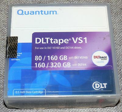 MR-V1MQN-01-5PK - Quantum DLTtape VS1 Tape Cartridge - DLT DLTtape VS1 - 160GB (Native) / 320GB (Compressed) - 5 Pack
