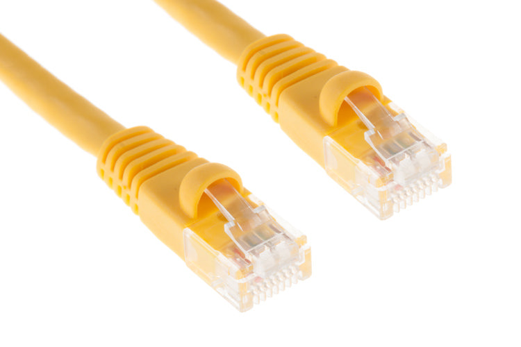 Yellow, 6in (0.15m) Cat6 Ethernet Network Patch Cable