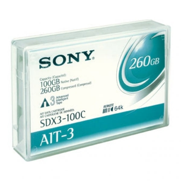 Sony QGD170ME-B 8mm-170m Backup Tape Cartridge (20GB/40GB Bulk Pack)
