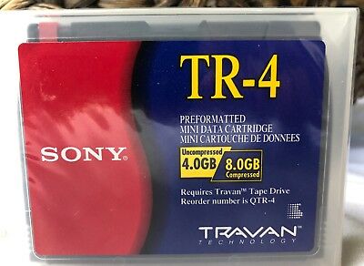 Sony Travan TR-4 Data Cartridge 4/8GB
