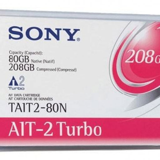 Sony TAIT2-80C AIT-2 Turbo Backup Tape Cartridge (80GB/208GB Retail Pack)
